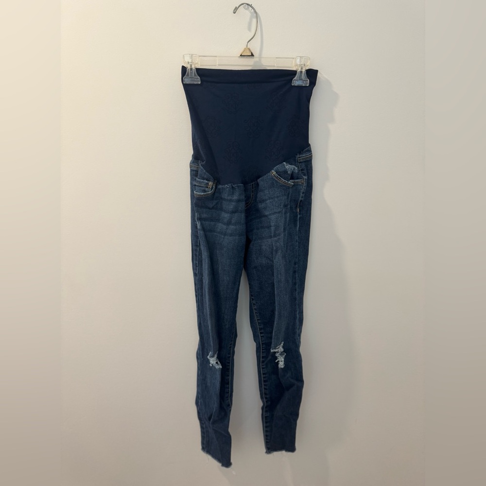Jessica Simpson Dark Blue Women's Maternity Jeggings Size XS